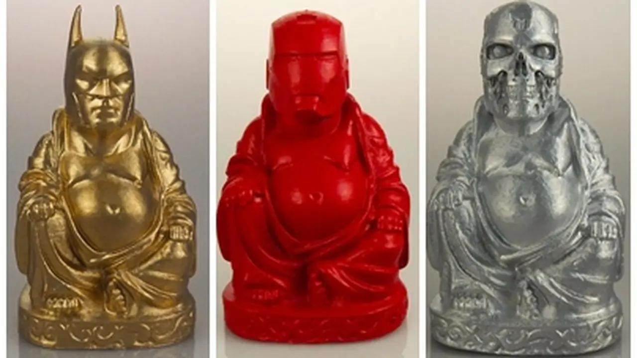 Bila Super Hero Diwujudkan dalam Bentuk Patung Budha