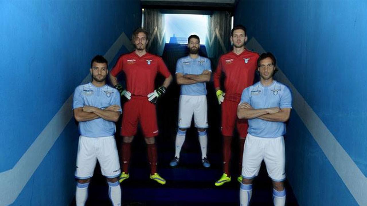 Jersey baru Lazio yang akan dipakai di partai final Coppa Italia Juventus vs Lazio