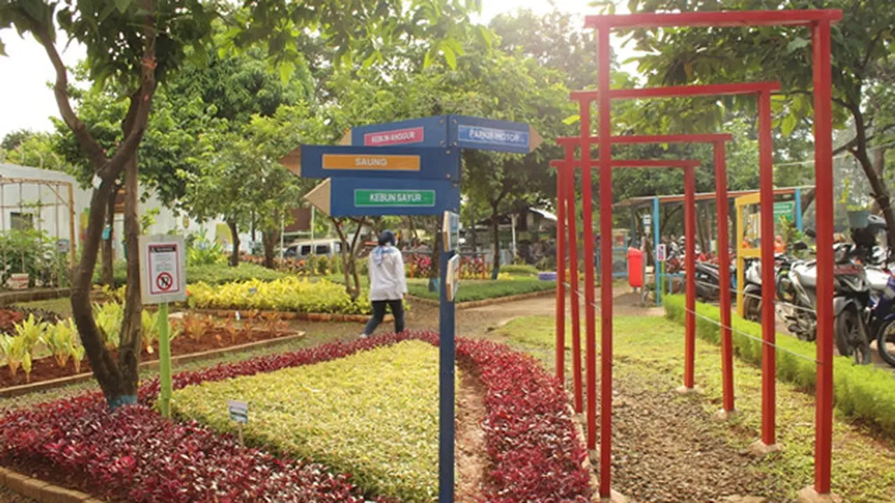 Kolaborasi Antam Dukung Penghijauan di Jakarta Lewat Taman Interaksi