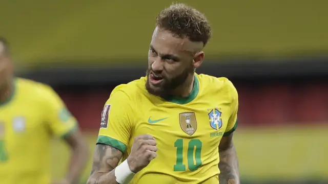 FOTO: Di Tengah Isu Boikot Copa America 2021, Brasil Tumbangkan Ekuador di Kualifikasi Piala Dunia 2022