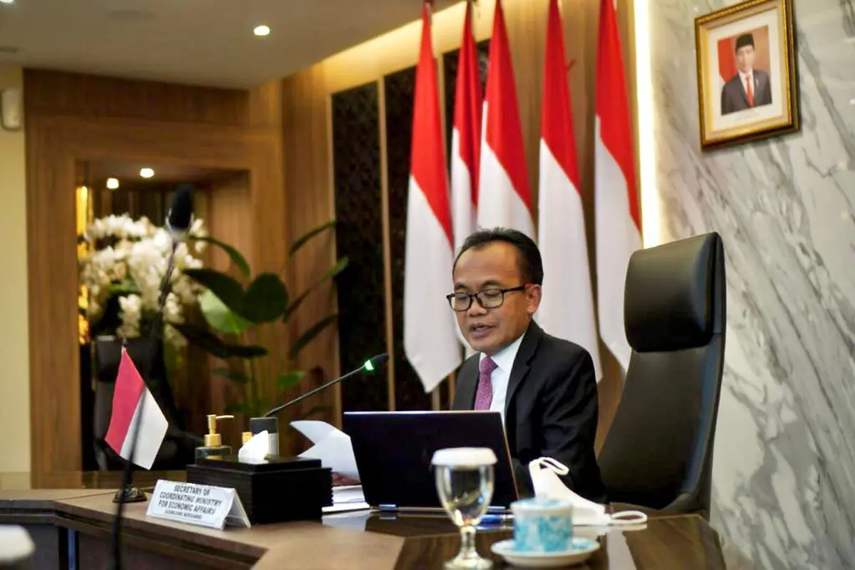 ekretaris Kementerian Koordinator Bidang Perekonomian Susiwijono Moegiarso