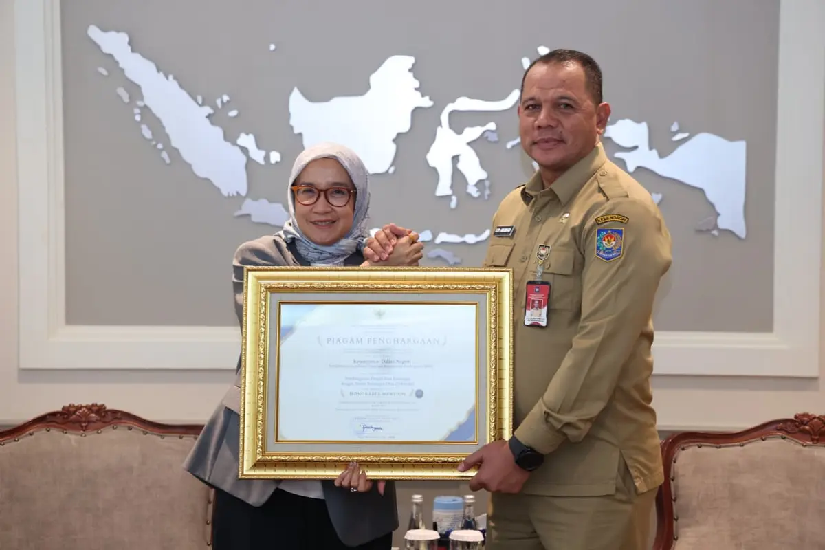 Direktur Jenderal (Dirjen) Bina Pemerintahan Desa (Pemdes) Kementerian Dalam Negeri (Kemendagri) La Ode Ahmad P. Bolombo