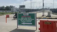 Ruas Tol Bogor-Ciawi-Sukabumi (Bocimi) disetop sementara imbas terjadinya ambles pekan lalu. (Liputan6.com/M Radityo Priyasmoro)