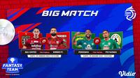 Link Live Streaming Big Match BRI Liga 1 Pekan Ke-21 di Vidio, Sabtu 29 Januari 2022. (Sumber : dok. vidio.com