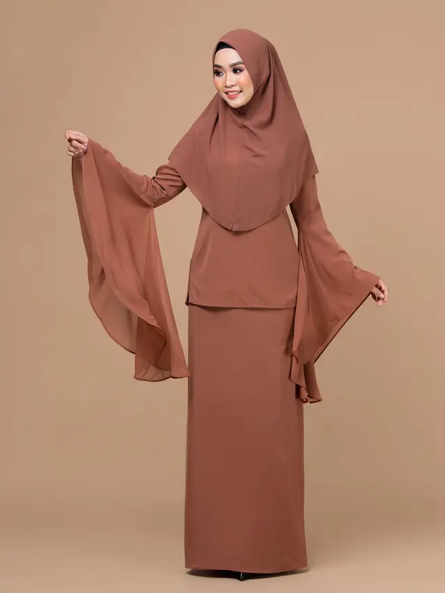 Model Lengan Baju Gamis Modern