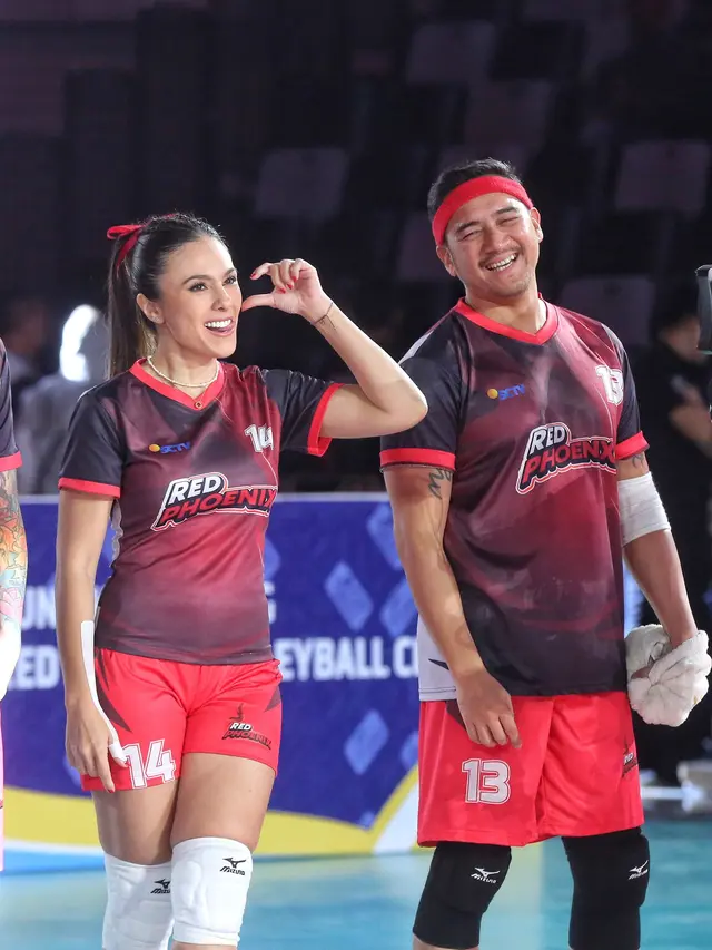 Wulan Guritno di Fun Volleyball Celebrity Match (Fimela/Adrian Putra)
