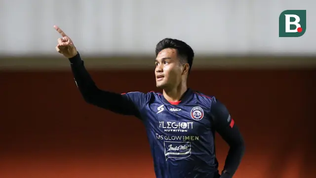 Foto: Carlos Fortes Gacor, Arema Cukur Persiraja di Pertandingan Lanjutan BRI Liga 1