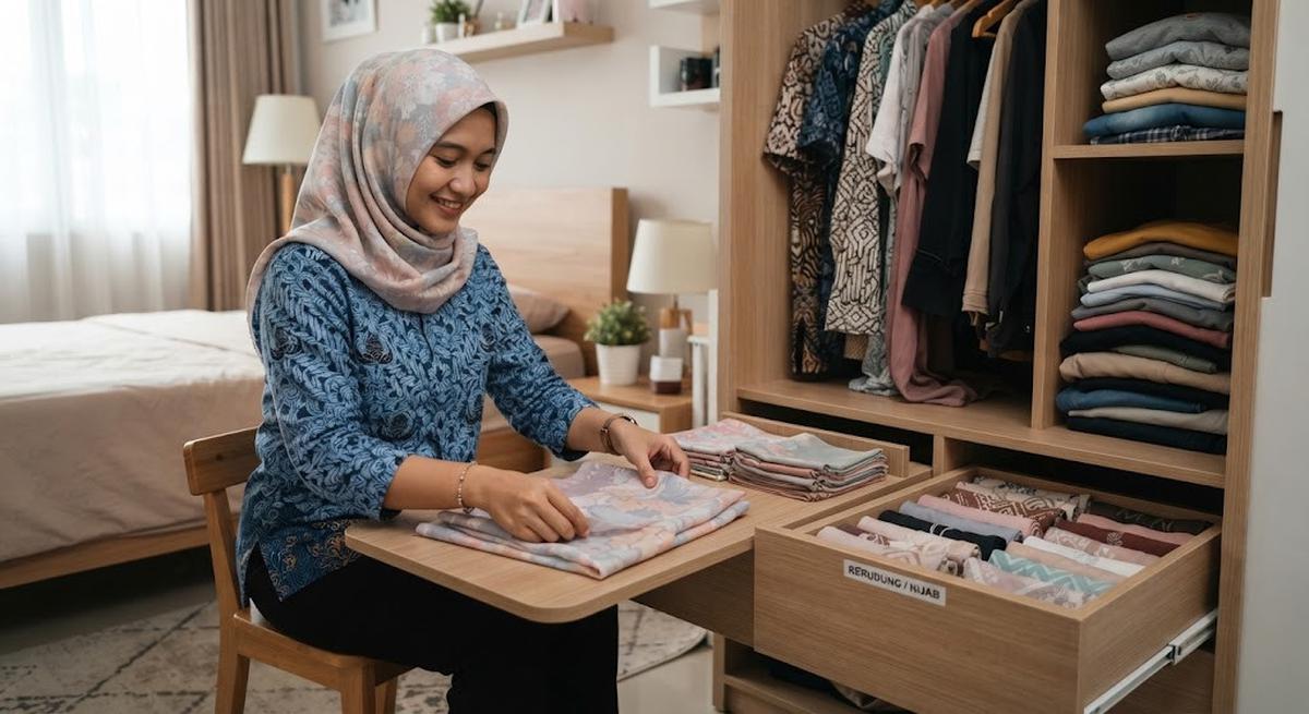 Pisahkan Kerudung dari Pakaian yang Kasar