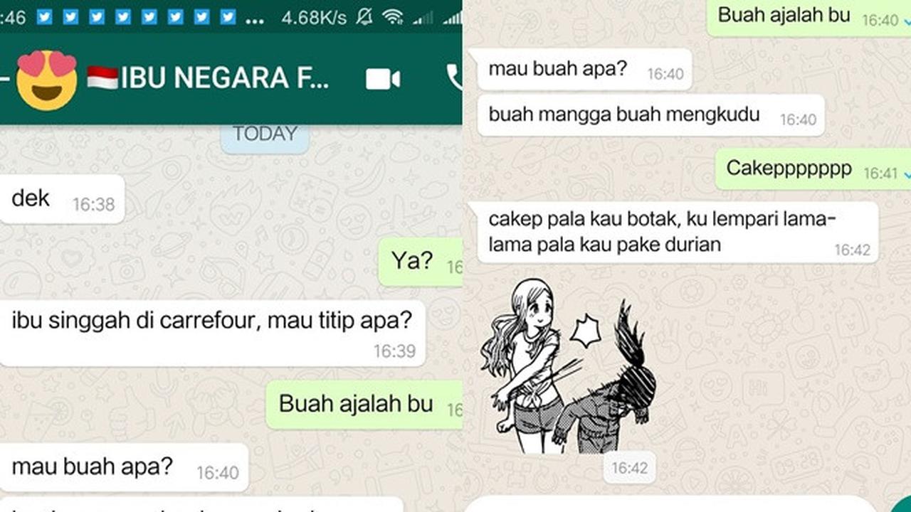 5 Percakapan Chat 'Gagal Pantun' Ini Sukses Bikin Senyum Nyengir