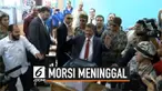 Eks Presiden Mesir Mohammed Morsi meninggal sete;ah pingsan di persidangan dirinya. Morsi adalah Presiden Mesir pertama yang dipilih melalui sistem demokratis.