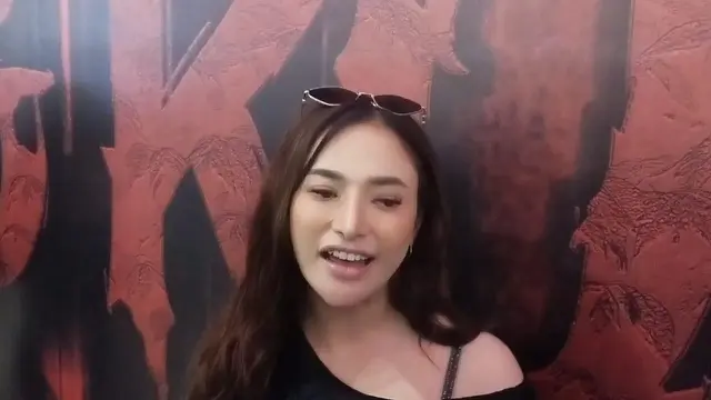 Amel Alvi di kawasan Depok, Jawa Barat, Kamis (5/6/2025).