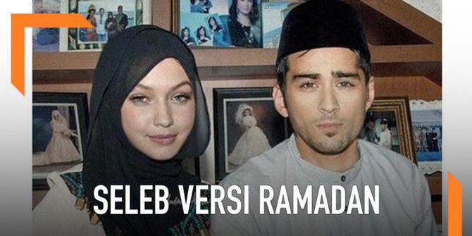 VIDEO: Kocak, Potret Selebritas Luar Negeri Versi Ramadan
