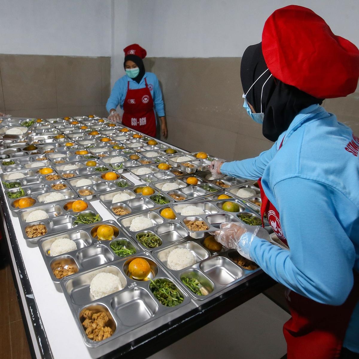 Dapur Makan Bergizi Gratis di Depok