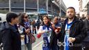 Antusias fans Super Depor jelang laga La Liga Spanyol antara RC Deportivo La Coruna melawan Barcelona. (Bola.com/Okky Herman Dilaga)