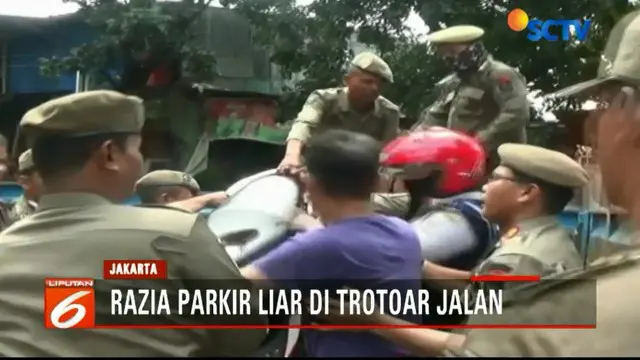 Razia bulan tertib trotoar ini akan terus dilakukan hingga fungsi trotoar kembali seperti awalnya, yaitu untuk pejalan kaki.