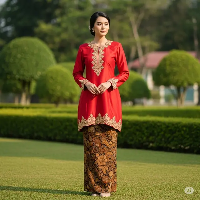 Kebaya Kurung Panjang