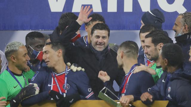 Kegembiraan Mauricio Pochettino Antar PSG Raih Juara Piala Super Prancis