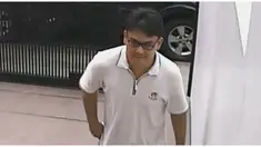 Terlihat dalam rekaman, pencuri sangat leluasa menjarah sebuah TV LED berukuran besar dan sebuah laptop 27 inchi.