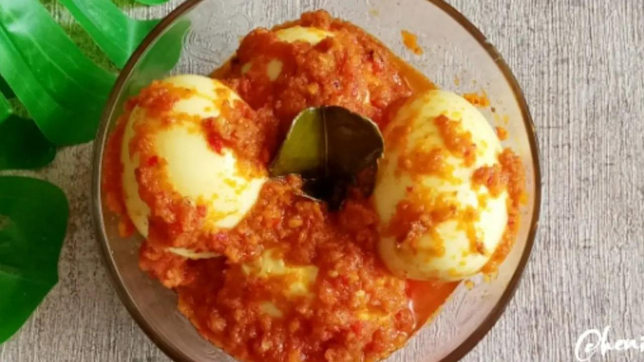 Resep Telur Bumbu Bali Enak dan Mudah, Cocok untuk Menu Harian