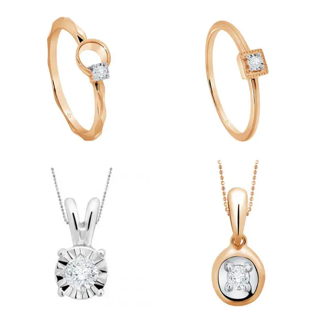 Cincin dan Liontin Bermoela The Palace Jeweler