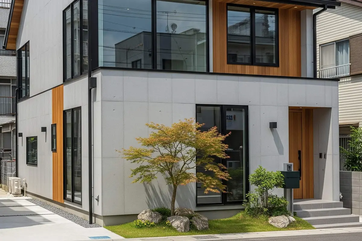 Rumah Kecil Atap Anti Bocor di Perkotaan