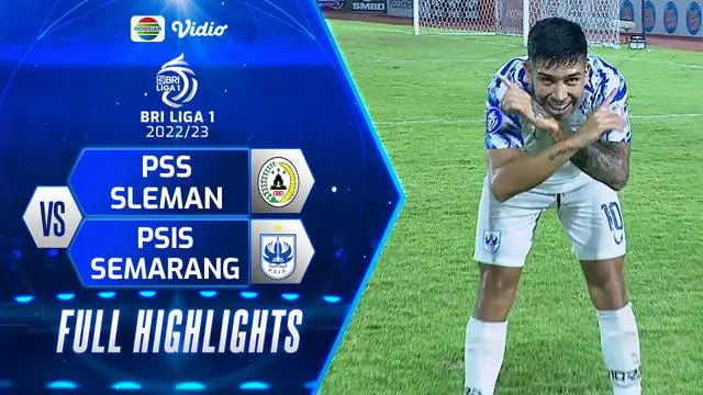 Berita video highlights BRI Liga 1, PSIS Semarang menang atas PSS Sleman dengan skor tipis 1-0, Jumat (16/12/22)
