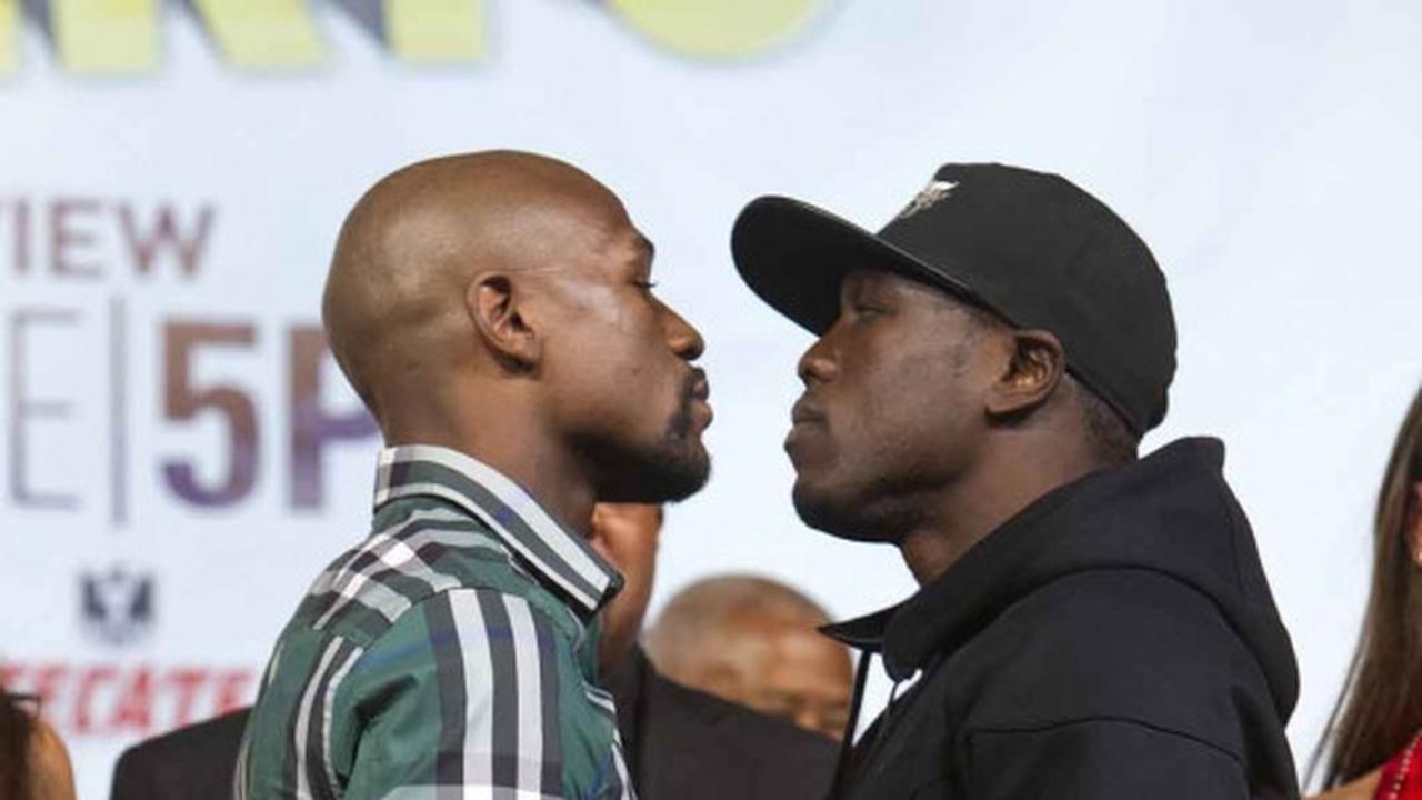 Gaya Floyd Mayweather jelang duel lawan Andre Berto