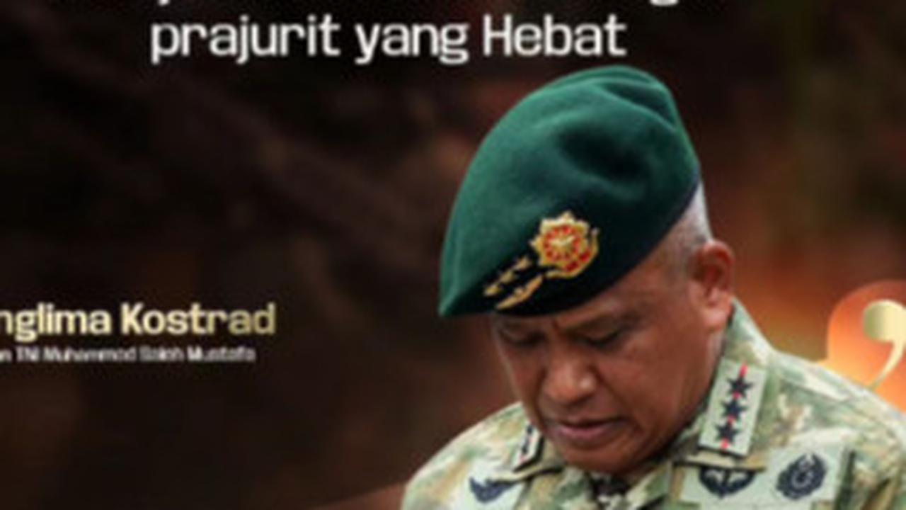 Pesan Letjen TNI 'Jangan Sombong'