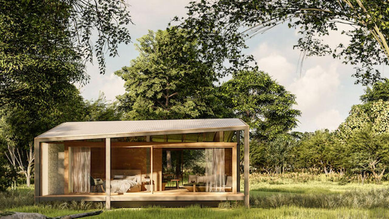 Desain Rumah Mungil Ramah Lingkungan Berbahan Sampah Daur Ulang