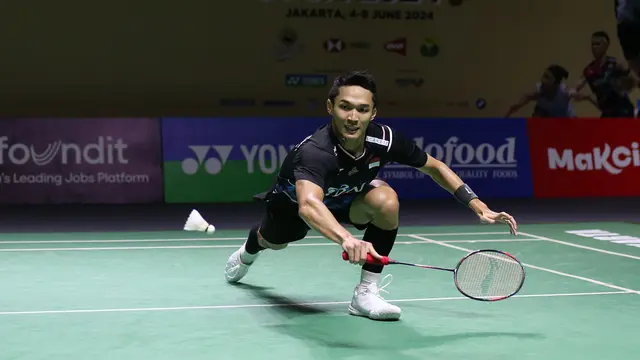 Jonatan Christie - Indonesia Open 2024 - Bulu Tangkis