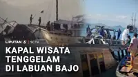 Sebuah kapal wisata tenggelam setelah menabrak gugusan karang di perairan Labuan Bajo, Manggarai Barat, Nusa Tenggara Timur, Minggu pagi. Sebanyak 19 penumpang dan awak kapal dievakuasi.