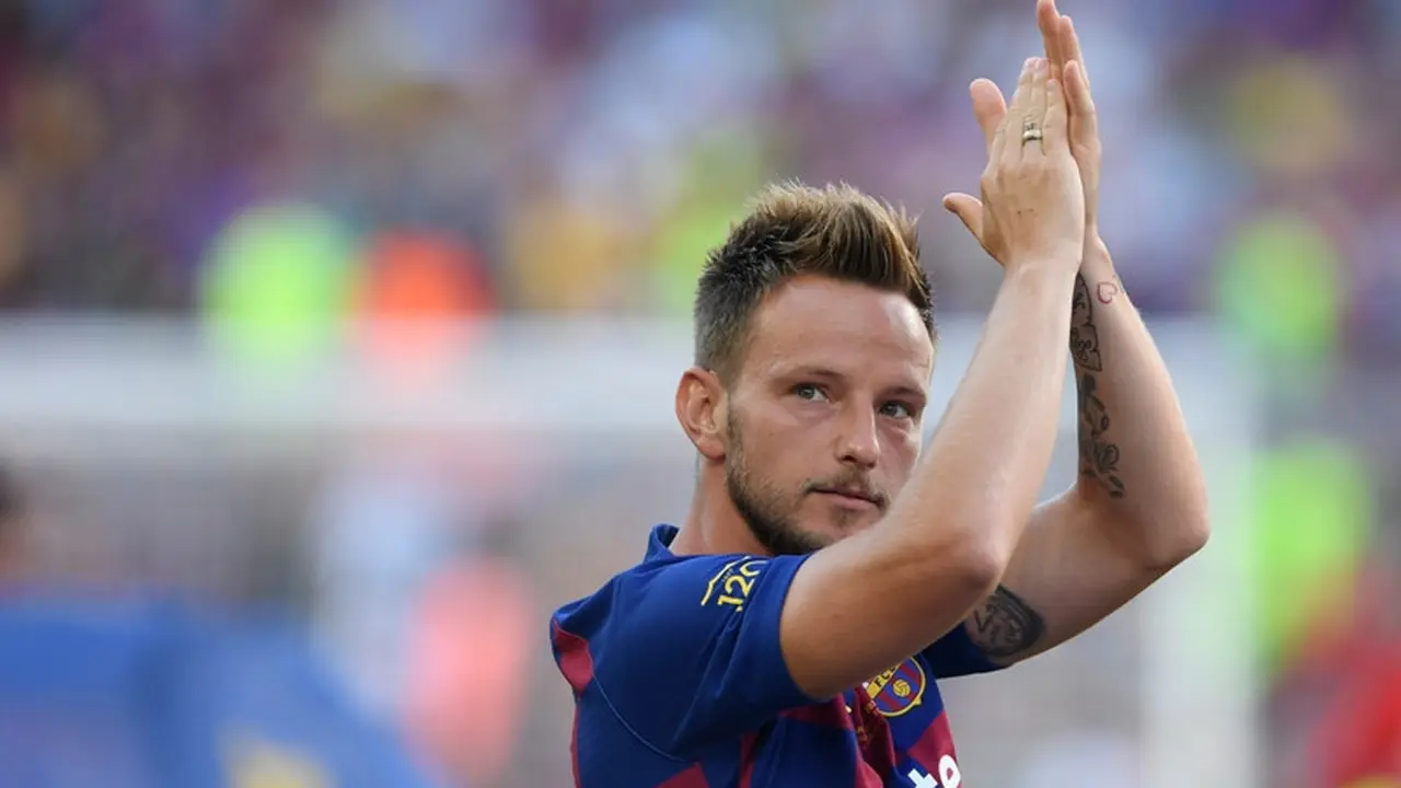 Gelandang Barcelona, Ivan Rakitic.
