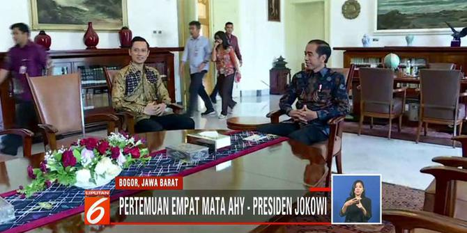 Pertemuan AHY dan Jokowi Kali Kedua Usai Pilpres 2019