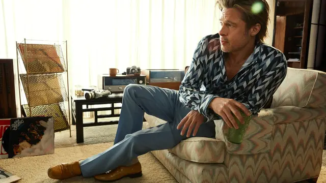 Leonardo DiCaprio dan Brad Pitt
