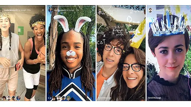 Instagram Stories kini memiliki filter wajah