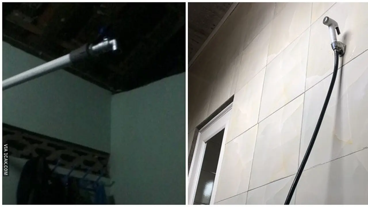 Nyeleneh Banget, 6 Potret Shower Ini Bikin Tepuk Jidat