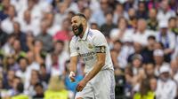 Striker Real Madrid Karim Benzema. (AP Photo/Bernat Armangue)