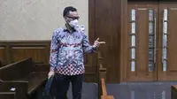 Dalam persidangan, Jaksa Penuntut Umum (JPU) mendakwa Muhammad Arif Nuryanta menerima suap terkait kasus dugaan suap terhadap putusan lepas (ontslag) perkara korupsi pemberian fasilitas ekspor minyak sawit mentah (crude palm oil/CPO) pada tahun 2023-2025. (merdeka.com/Arie Basuki)