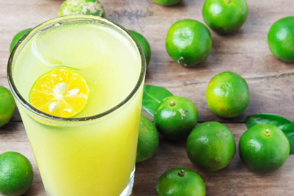 jeruk peras minuman nipis lemon songkit calamansi