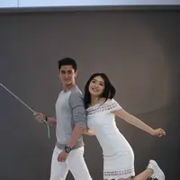 "Kita sudah temanan lama, sahabatan. Sebagai teman, sebagai sahabat ya kita sama-sama saling support," lanjut Natasha Wilona. (Nurwahyunan/Bintang.com)