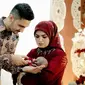 Aqiqah anak kedua Vebby Palwinta dan Razi Bawazier (Sumber: Instagram/aspherica)