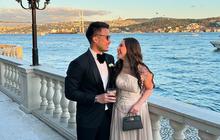 Potret Terbaru Jessica Mila Kondangan ke Turki, Tampil Cantik dan Berkelas dengan Gaun Elegan