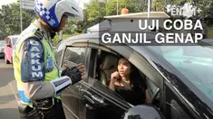 Pemberlakuan plat nomor ganjil genap sebagai pengganti sistem three in one mulai disosialisasikan pada hari Rabu (27/07/16).