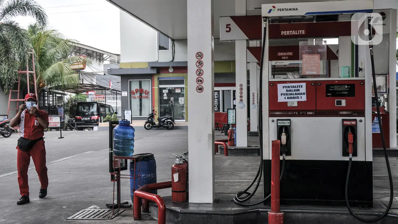 Pertalite Kosong di Sejumlah SPBU Jakarta