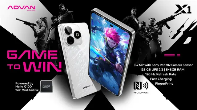 Cek Harga Advan X1: HP Gaming Lokal yang Rilis di Indonesia