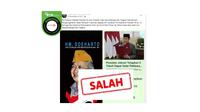 Cek Fakta Soeharto diberi gelar pahlawan nasional oleh Presiden Jokowi.