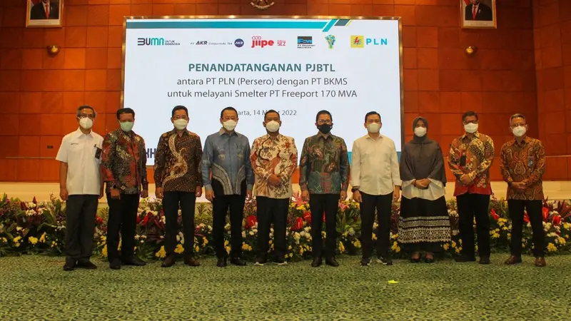 PLN siap pasok listrik 170 MVA ke fasilitas smelter Freeport Indonesia di Kawasan Ekonomi Khusus (KEK) Gresik, Jawa Timur. (Dok PLN)