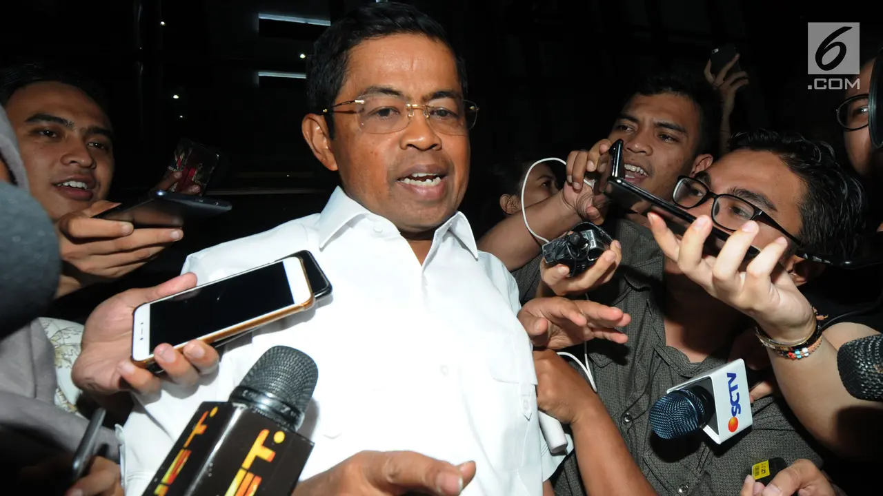 Menteri Sosial Idrus Marham Diperiksa KPK
