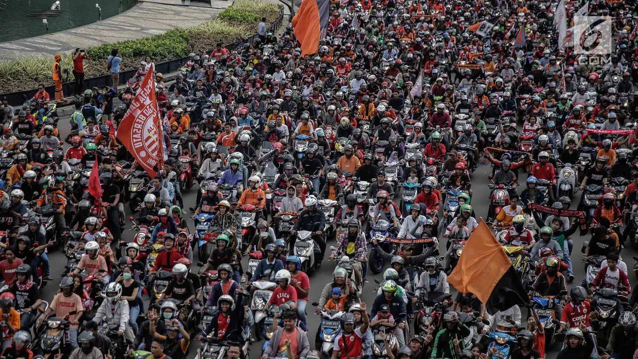Konvoi Persija Juara Piala Presiden