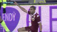 Video highlights pelanggaran pemain Napoli terhadap striker Torino yang berbuah penalti di Serie A Italia.